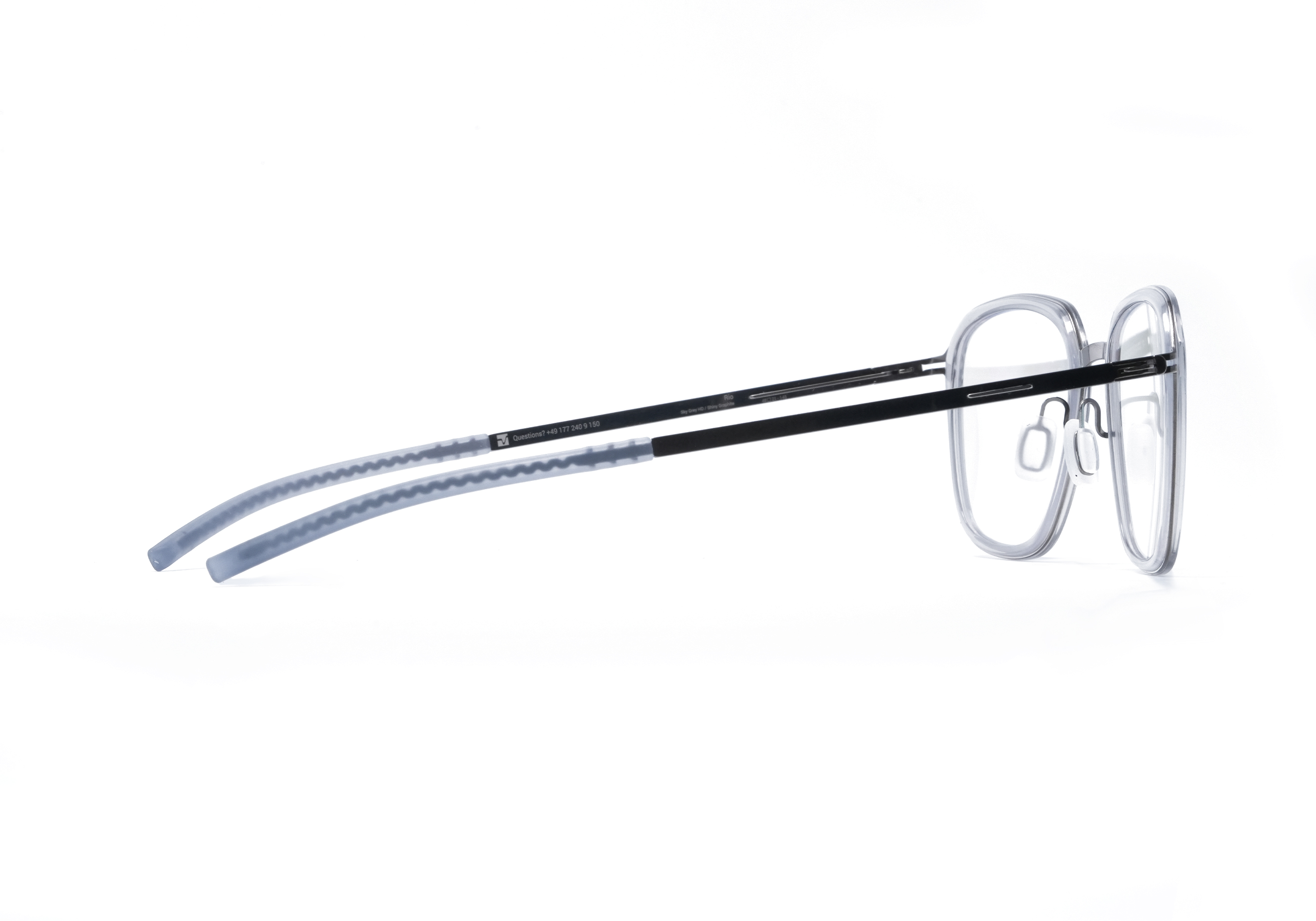 Optik Tunggal - IC! BERLIN ; RIO ; SKY GREY HD SHINY GRAPHITE - 48